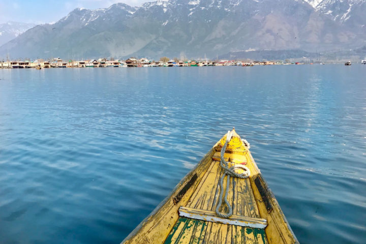 Shikara Boat on the Dal Lake, Srinagar, Kashmir, India