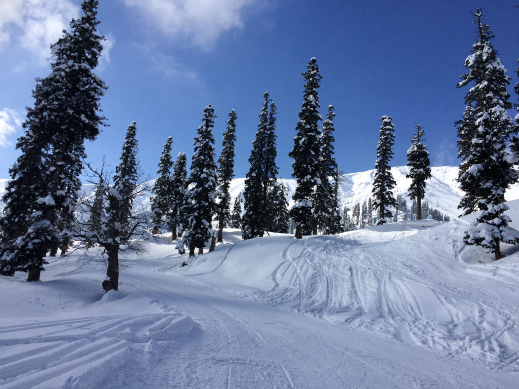 Gulmarg Kashmir snow view