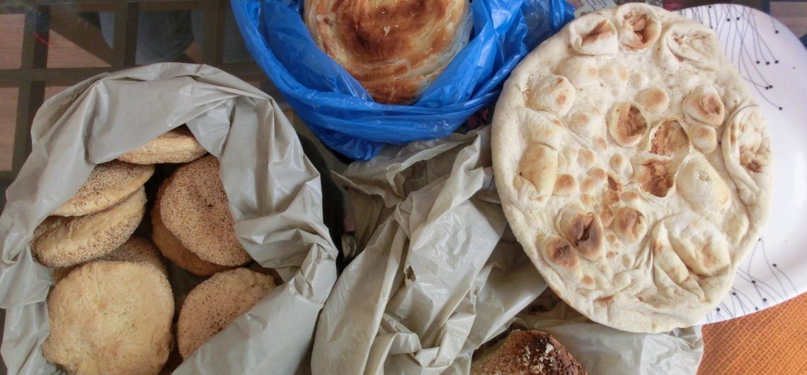 Kashmir traditional food, bread