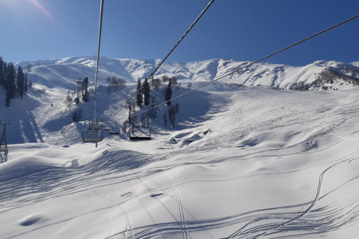 Gulmarg Kashmir chairlift