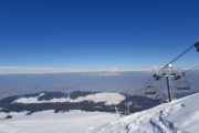 Gulmarg Kashmir snow view and chairlift