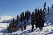 Gulmarg Kashmir snow view