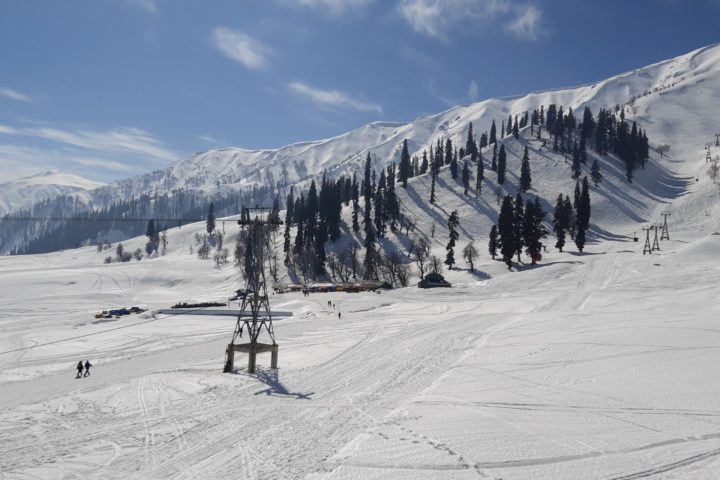 Gulmarg Kashmir snow view
