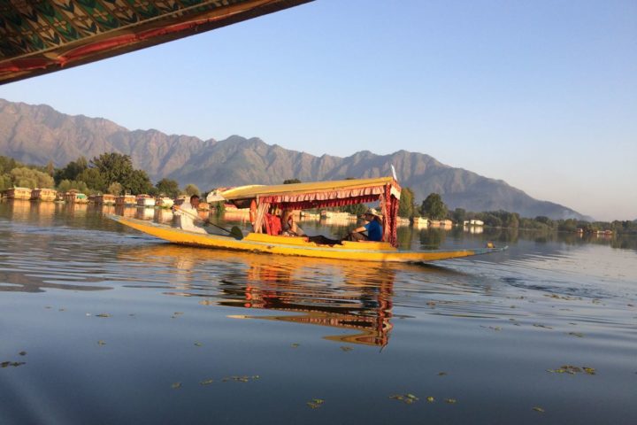 houseboat on Dal Lake - Shikara Boat on Dal Lake, Srinagar, Kashmir, India