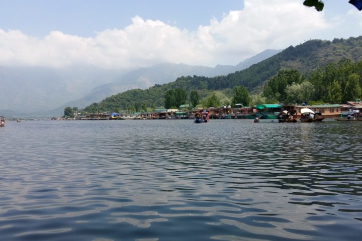 Kashmir tour and travel - Shikara boats on Dal Lake, Srinagar, Kashmir, India