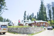 Kashmir budget trip - pine view resort hotel Gulmarg