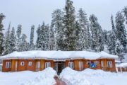 Kashmir budget trip - pine view resort hotel Gulmarg