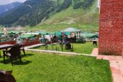 Sonamarg Kashmir Hotel Glacier Heights garden