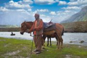 Sonmarg Kashmir man with horse